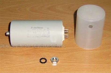 Italfarad 45uf Capacitor Motor Run 400v 450v 45mfd Spade Rp21st