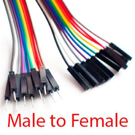 Jual Kabel Jumper Dupont Pelangi Cm Male Female Header Cable Jumper