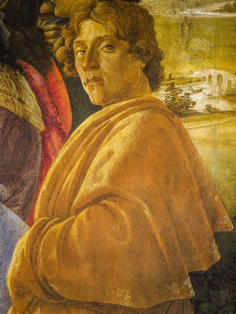 Sandro Botticelli Adoration Of Kings Detail Of Self Por Flickr