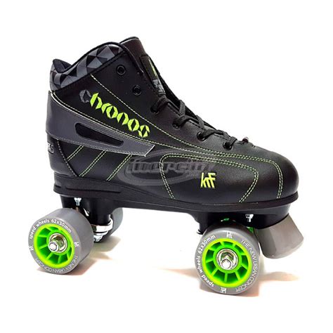 Quad Krf Hockey Chronos Gris Patines Quad Adulto Patines Quad