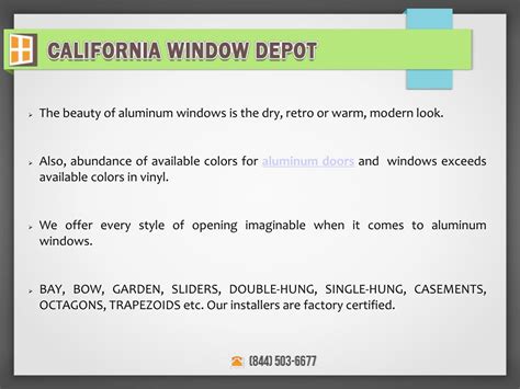 PPT - Aluminum Windows Installation Orange County PowerPoint