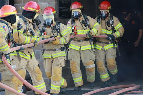 NextGen firefighter helmet will protect against fire and bullets