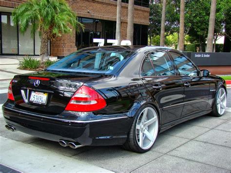 Mercedes Benz W211 E55 Amg On 20inch Vossen Wheels Benztuning