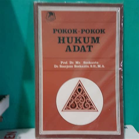 Jual ORIGINAL BUKU POKOK POKOK HUKUM ADAT PROF DR SOERJONO SOEKANTO SH