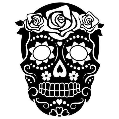 Theworldofsvgdxfpdf Etsy Skull Coloring Pages Sugar Skull Drawing