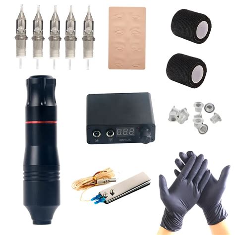 Tattoo Maschine Kit Professionelle Rotary Tattoo Maschine Stift Kit Mit