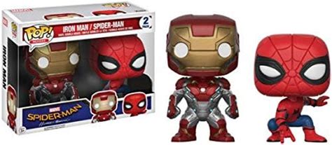 Funko Figurine Marvel Spider Man Homecoming Pack Iron Man