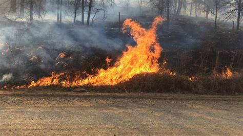 Crews Battle Creek County Grass Fire