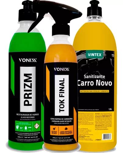 Cheirinho Líquido Sanitizante Carro Vintex Vonixx 1 5l Parcelamento