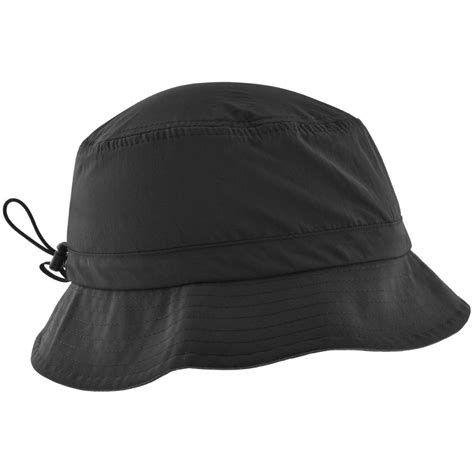 Fred Perry Adjustable Bucket Hat Black Mainline Menswear