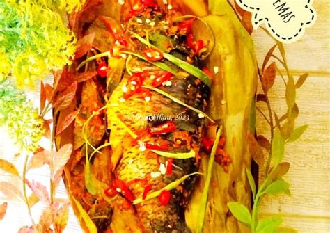 Resep Pepes Ikan Mas Oleh Lanjarsih Mama Fifian Masakanrumahan Cookpad