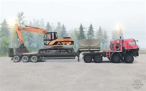 KamAZ 65228 Para Spin Tires