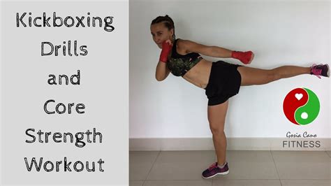 Kickboxing Drills And Core Strength Workout Youtube