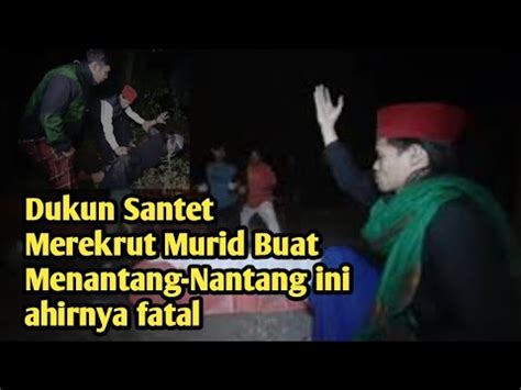 LIVE DUKUN SANTET PEMUJA DAJJAL HASUD MENANTANG ADU ILMU YouTube