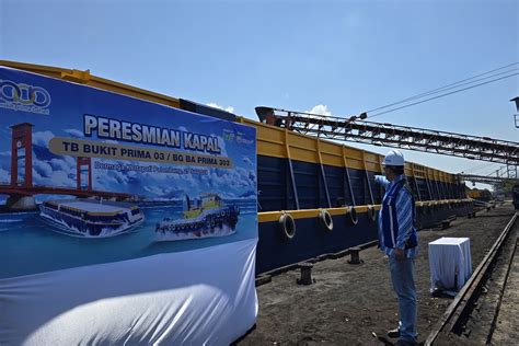 Tingkatkan Kapasitas Angkut Bukit Asam Tambah Armada Kapal