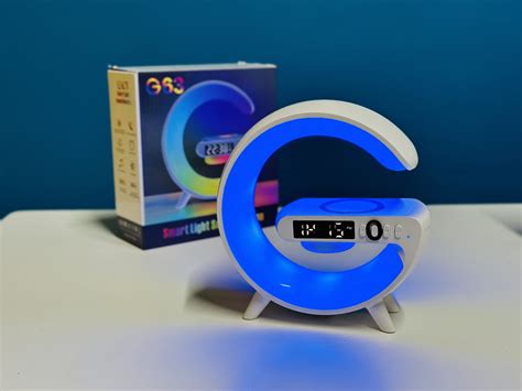 G Atmosphere Rgb Light Bluetooth Speaker With Wireless Charging