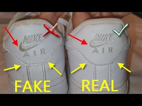 Nike Air Force Real Vs Fake Review How To Spot Fake Nike Air Force