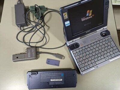 Sony Vaio Pcg U Umpc Laptop Windows Xp Crusoe Transmeta Cpu Type U