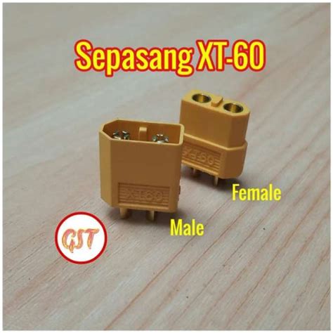 Jual Jual Sepasang Xt Male Female Socket Xt Soket Xt Konektor