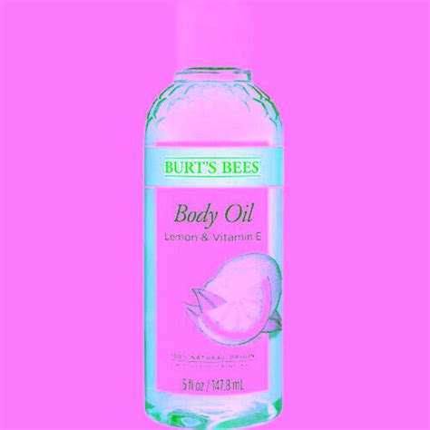 Body Oil Lemon And Vitamin E 5 Oz By Burts Bees Ebay