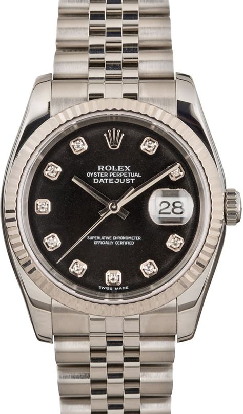 Buy Used Rolex Datejust 126234 Bob S Watches Sku 151560