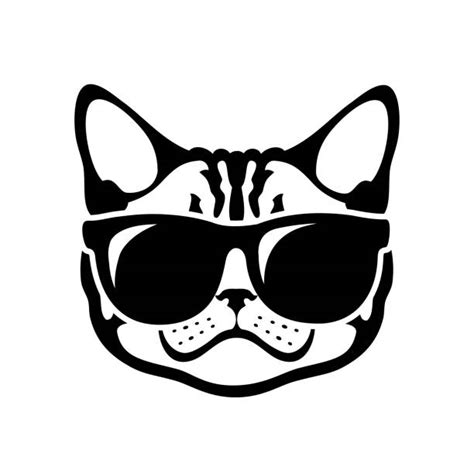 Cat With Sunglasses Illustrations Royalty Free Vector Graphics And Clip