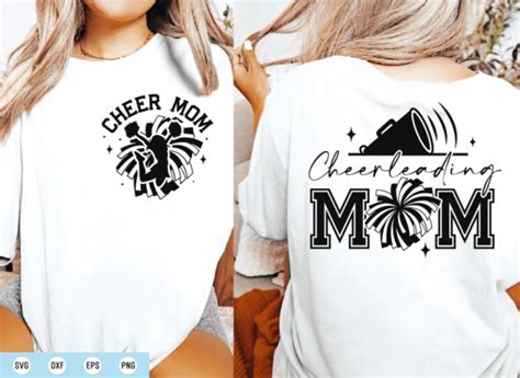 Cheer Mom Svg Cheerleader Svg Megaphon Graphic By Bee Design