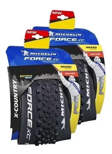 Par Pneus Mtb Michelin Force Xc X Kevlar Dobr Vel Parcelamento