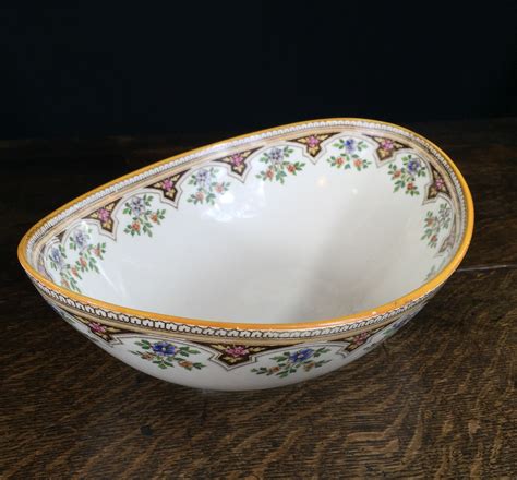 Wedgwood pottery bowl , printed pattern, dated 1884 – Moorabool Antique ...