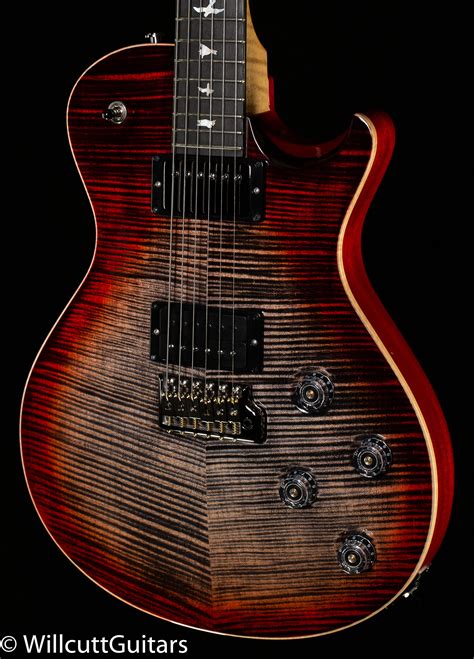 Prs Tremonti Wood Library Edition Charcoal Cherry Burst Roasted Maple