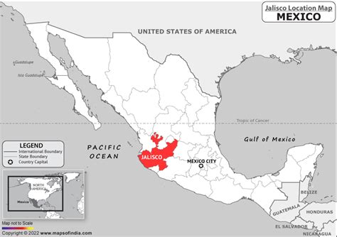 Where is Jalisco Located in Mexico? | Jalisco Location Map in the Mexico