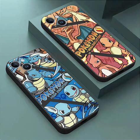 Pikachu Funda De Tel Fono Pok Mon Para Redmi 9T 10 11 Prime 9A 8 6