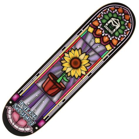 Sk8mafia Sk8mafia Tyler Surrey Stained Glass Skateboard Deck 825