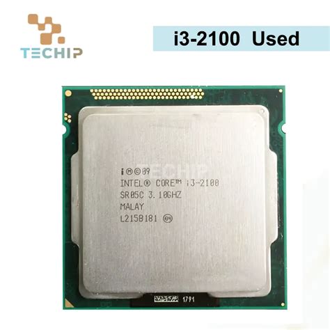 Procesador De CPU De Escritorio 100 Original Intel Core I3 2100 Cach 3M