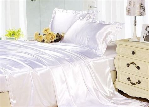 silk sheets queen set