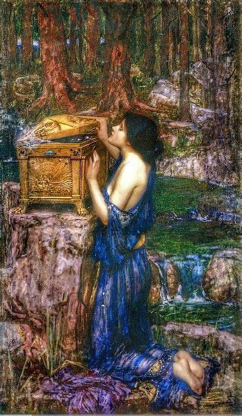 Pandora John William Waterhouse Pre Rafaelistas