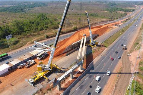 Obra De Viaduto Na Estrada Do Torto Está 90 Concluída Afirma Gdf