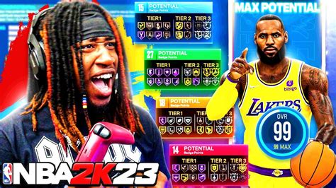 Nba K Creating The Best Builds In Nba K Overall Maxed Out