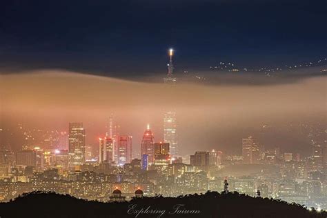 Nightscape-viewing from Yangmingshan | Taipei Travel