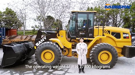 Oriemac Sany Syl H Wheel Loader To Philippines Youtube