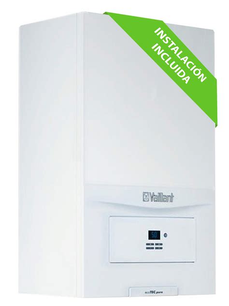 Caldera De Condensaci N Gas Natural Vaillant Ecotec Pure Kw Con