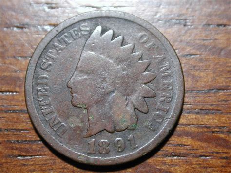 1891 Indian Head Penny Cent Nice For Sale Buy Now Online Item 675567