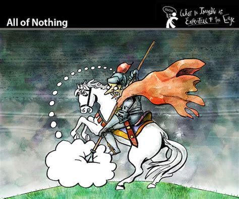 All Of Nothing By PETRE Media Culture Cartoon TOONPOOL