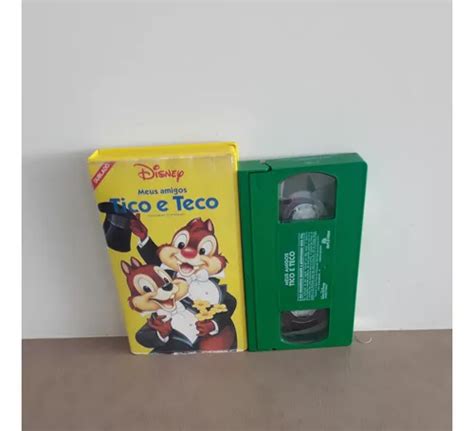 Fita Vhs Tico E Teco Cl Ssico Disney Dublado Mercadolivre