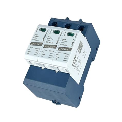 20ka 40ka T2 3p 1000v Dc Solar Power Spd Surge Protection Device