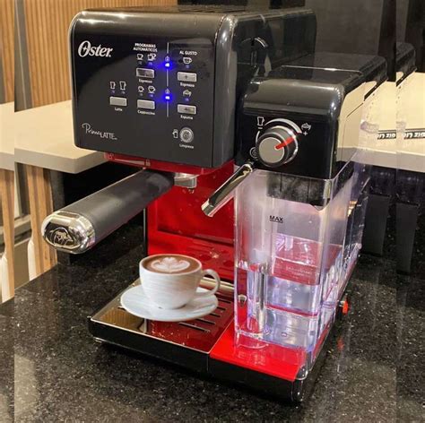 Cafeteira Espresso Oster Primalatte Ii Vermelho Promo Es Do Dia