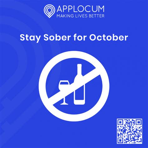 Sober October The Benefits Of Taking Part AppLocum AppLocum