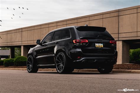 Jeep Grand Cherokee Srt M652 Gloss Black Avant Garde Wheels Flickr