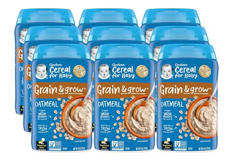 Buy Gerber Cereal For Baby St Foods Grain Grow Oatmeal Cereal Made