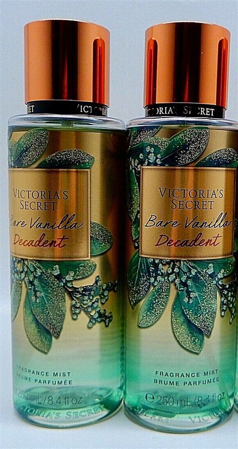 Victoria S Secret Bare Vanilla Decadent Fragrance Mist Brume Parfumee